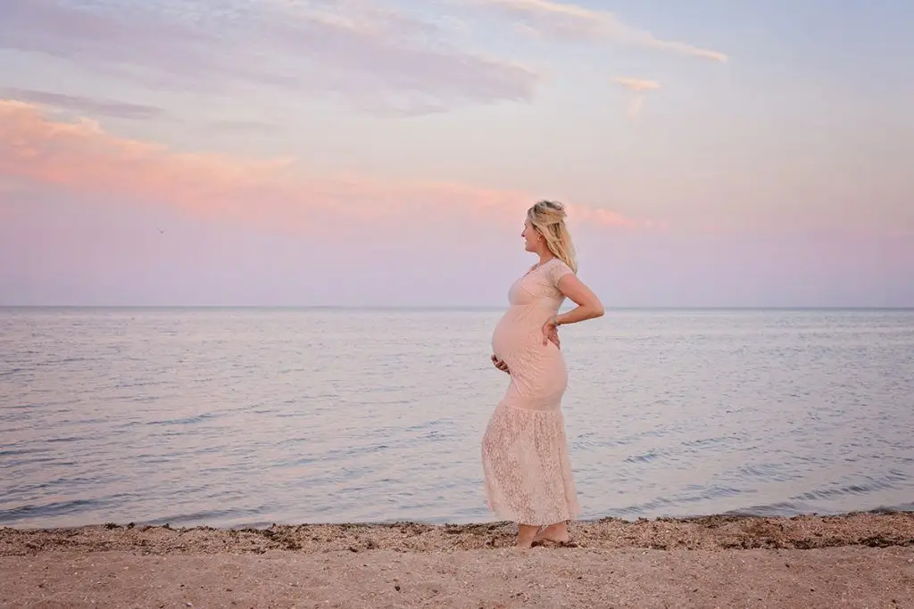 Poses zwangerschapsshoot