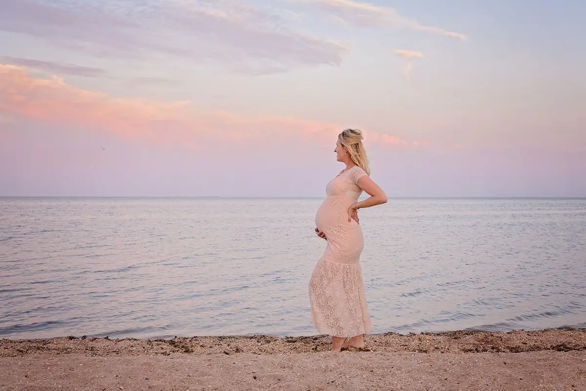 Poses zwangerschapsshoot